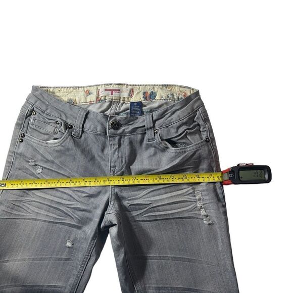T Five Gray Denim Jeans Size 9, SKU: 45-4285 - Picture 6 of 8